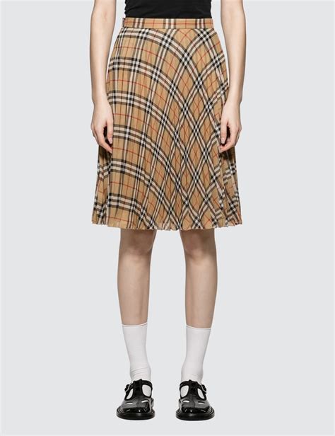 burberry inspired plaid skirt|burberry vintage check pleated skirt.